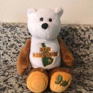New Hampshire Souvenir Plush Bear